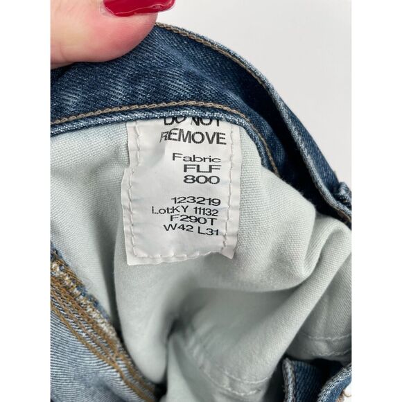 Tyndale FRMC Fire Resistant Arc Rated Workwear Jeans Men's Size 42x31 Blue F290T - Picture 5 of 12